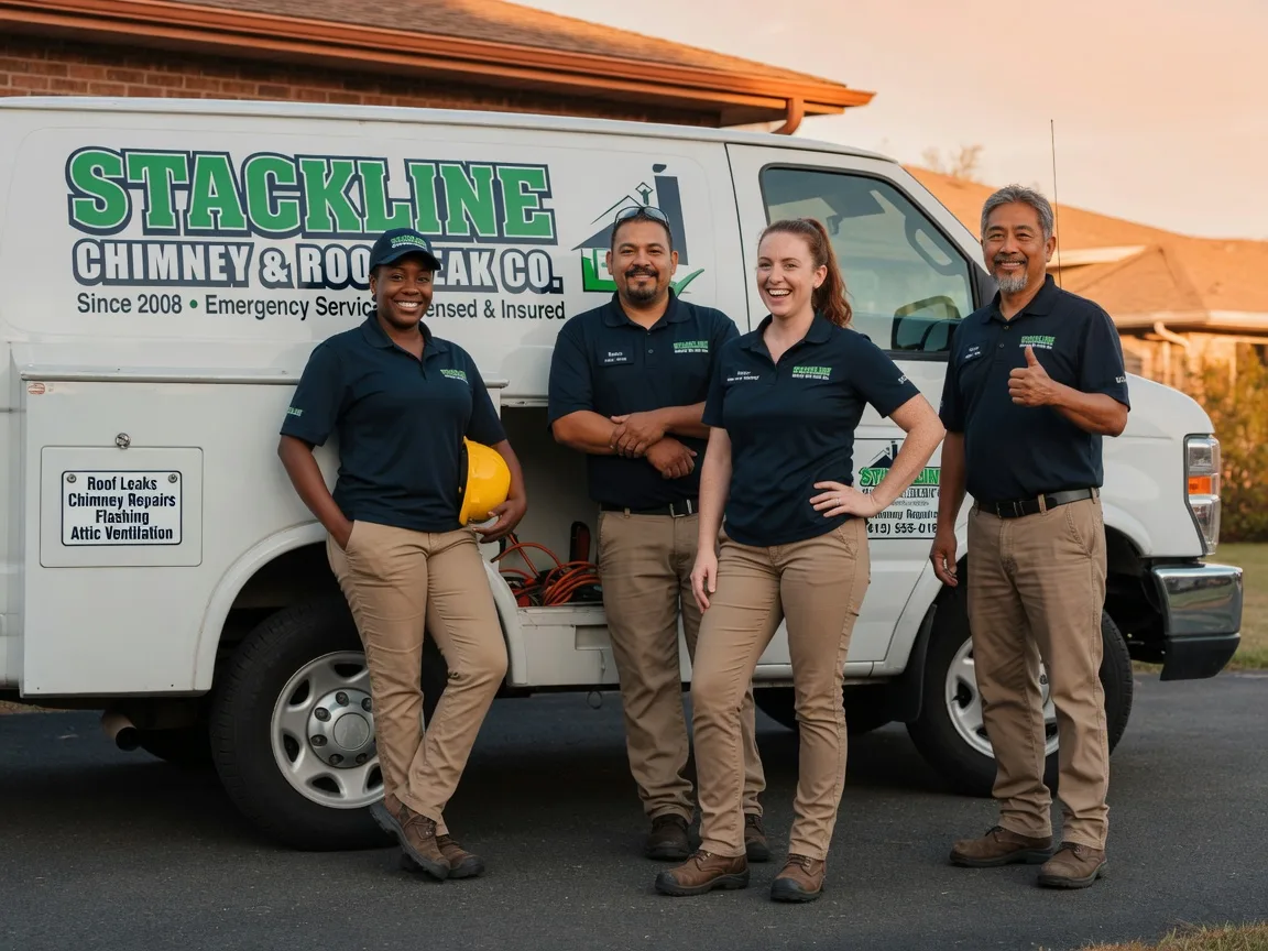 Chimney flashing repair company in Hebron, OH